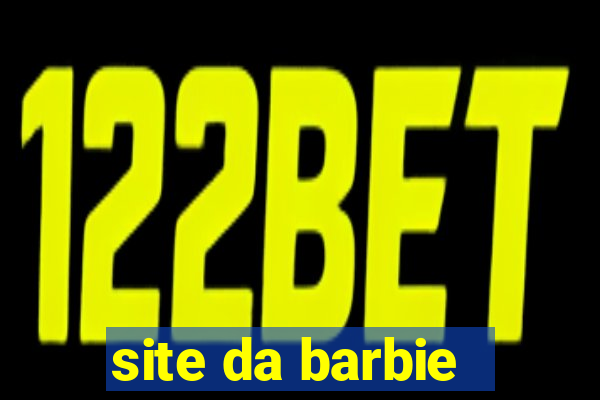 site da barbie - jogos